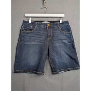 Wit & Wisdom Women's Bermuda Denim Jean Shorts Size 8